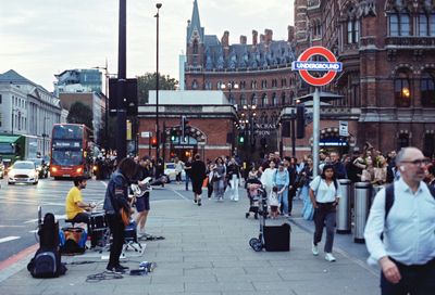 People in London