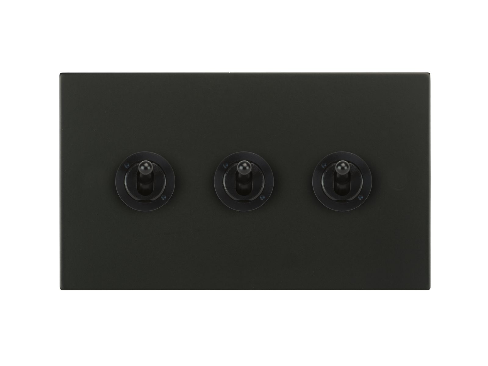 Horizon square faceplate style matt black finish is selected by HBA Residential