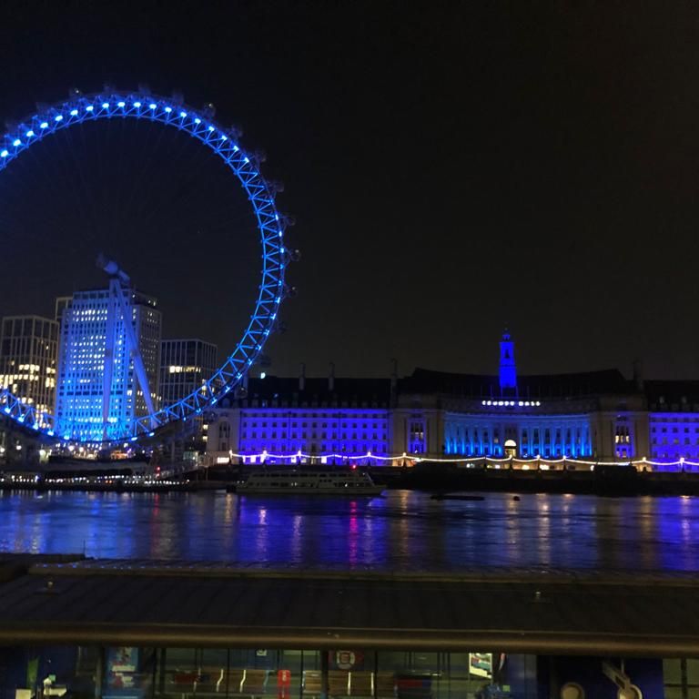 The London Eye, #LightItBlue