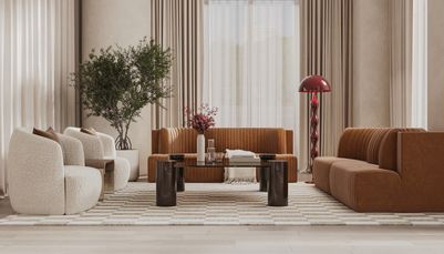 Yenaier Residences sample interior at Park Lane 101