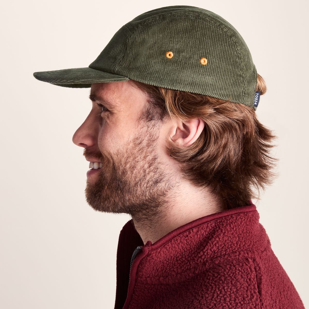 Calderwood Baseball Cap - Leaf Green