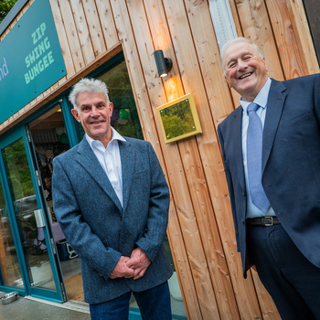 Murray Trail, Founder & MD, with David Whelan, Chairman, Highland Fling.JPG