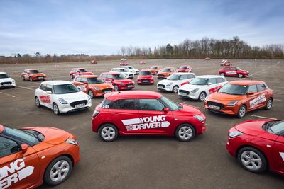 Young Driver's first delivery of new Suzuki Swifts