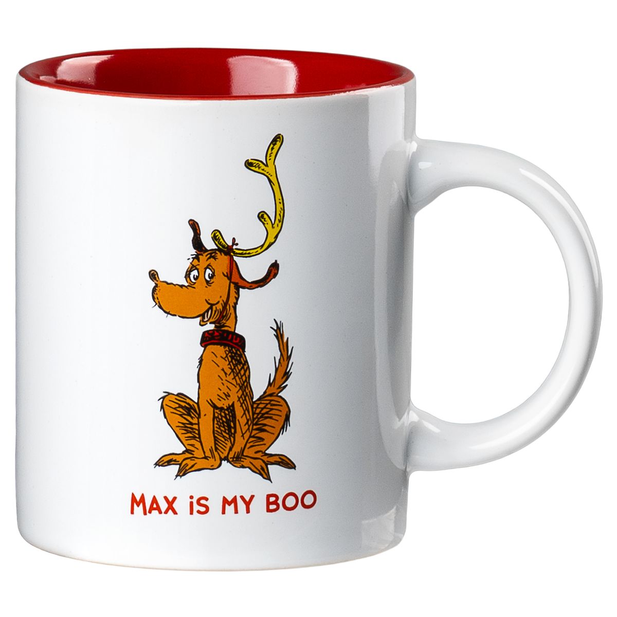 THE GRINCH AND MAX ORANGE EXPLOSION MUG