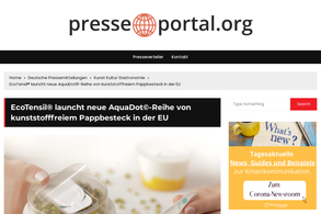 Screencapture of Presseportal für Pressemitteilungen und Nachrichten