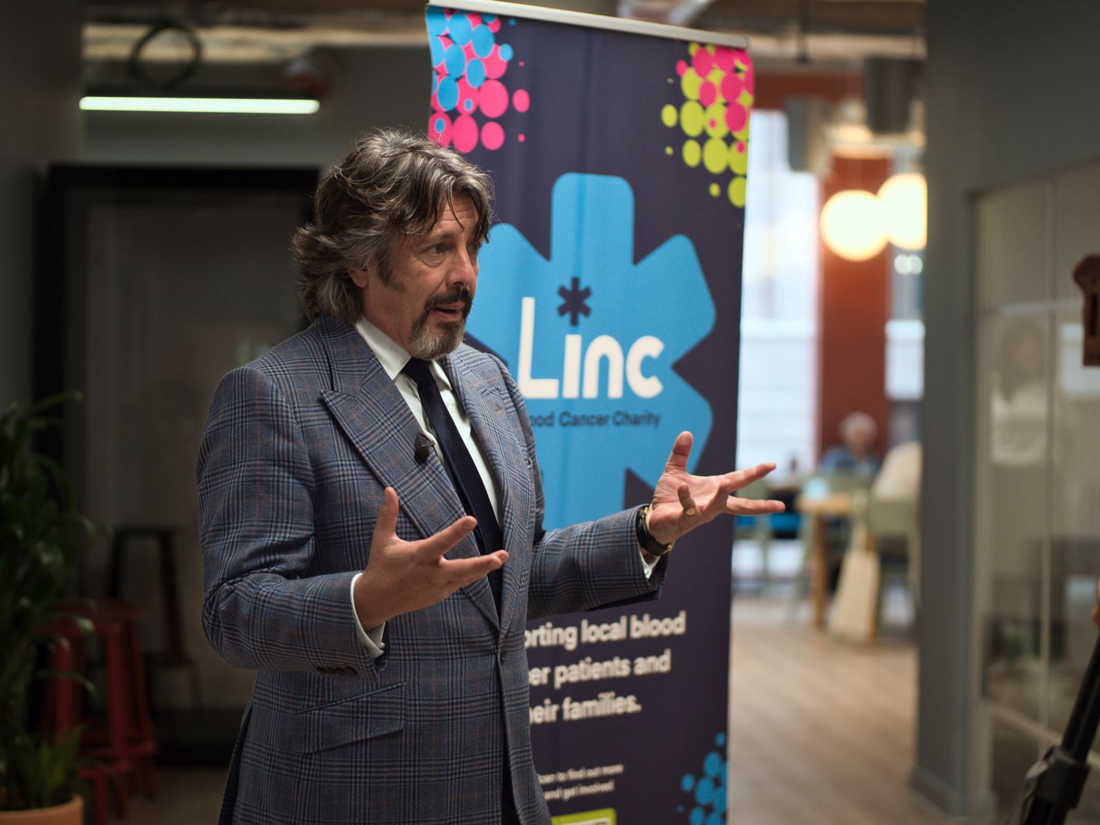 Laurence Llewelyn-Bowen, Patron at Linc