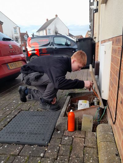 A Hewer engineer on site