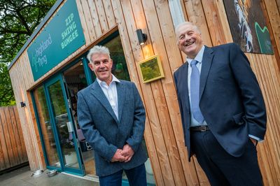 Murray Trail, Founder & MD, with David Whelan, Chairman, Highland Fling.JPG