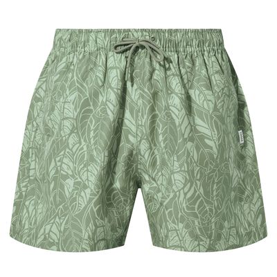 Kai Men's Shorts Pistachio - Palm Print