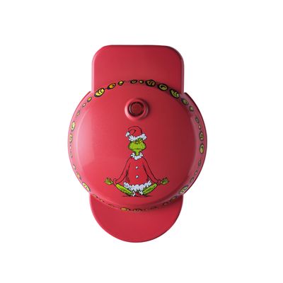 THE GRINCH MINI WAFFLE MAKER - RED