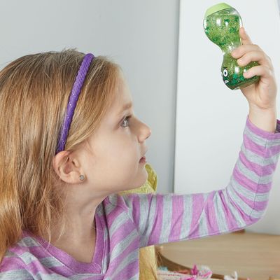 Express Your Feelings Sensory Bottles: Excited, Nervous, Lonely and Impatient