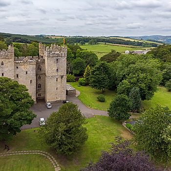 Langley Castle Hotel, Northumberland & image of Hairy History - its guide to its own unique history