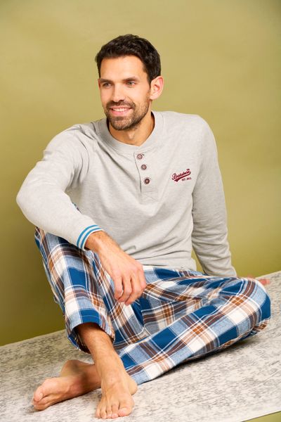 Brakeburn Winter Check Pyjama Bottoms (cut out) - £39.99