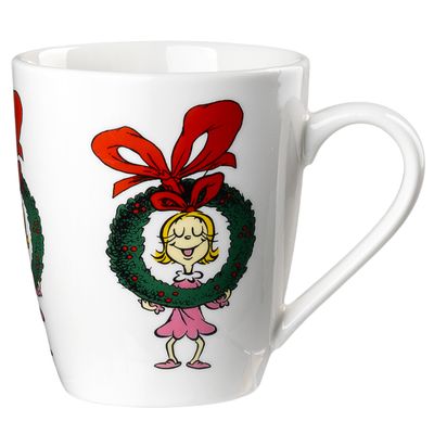 The GRINCH 12OZ CINDY AND THE WHO'S MUG