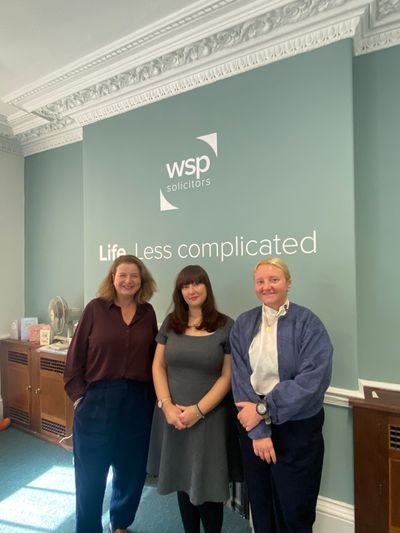 Eliza Dunlop, Lydia Andrews, Mary McCutchan