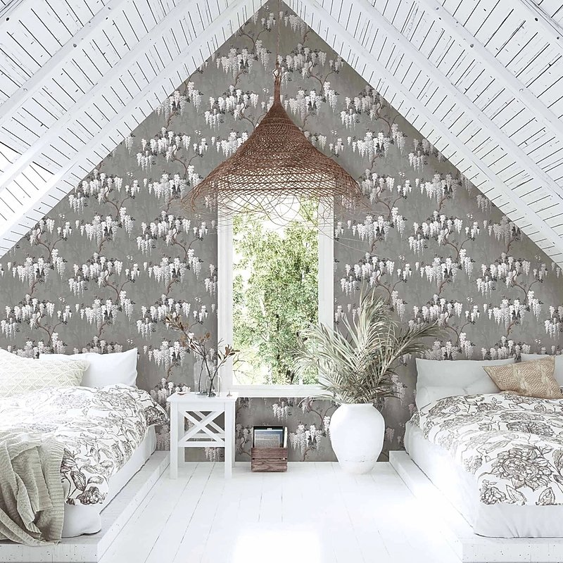 Pearl Lowe Collection - Wisteria in Latte/Slate Grey
