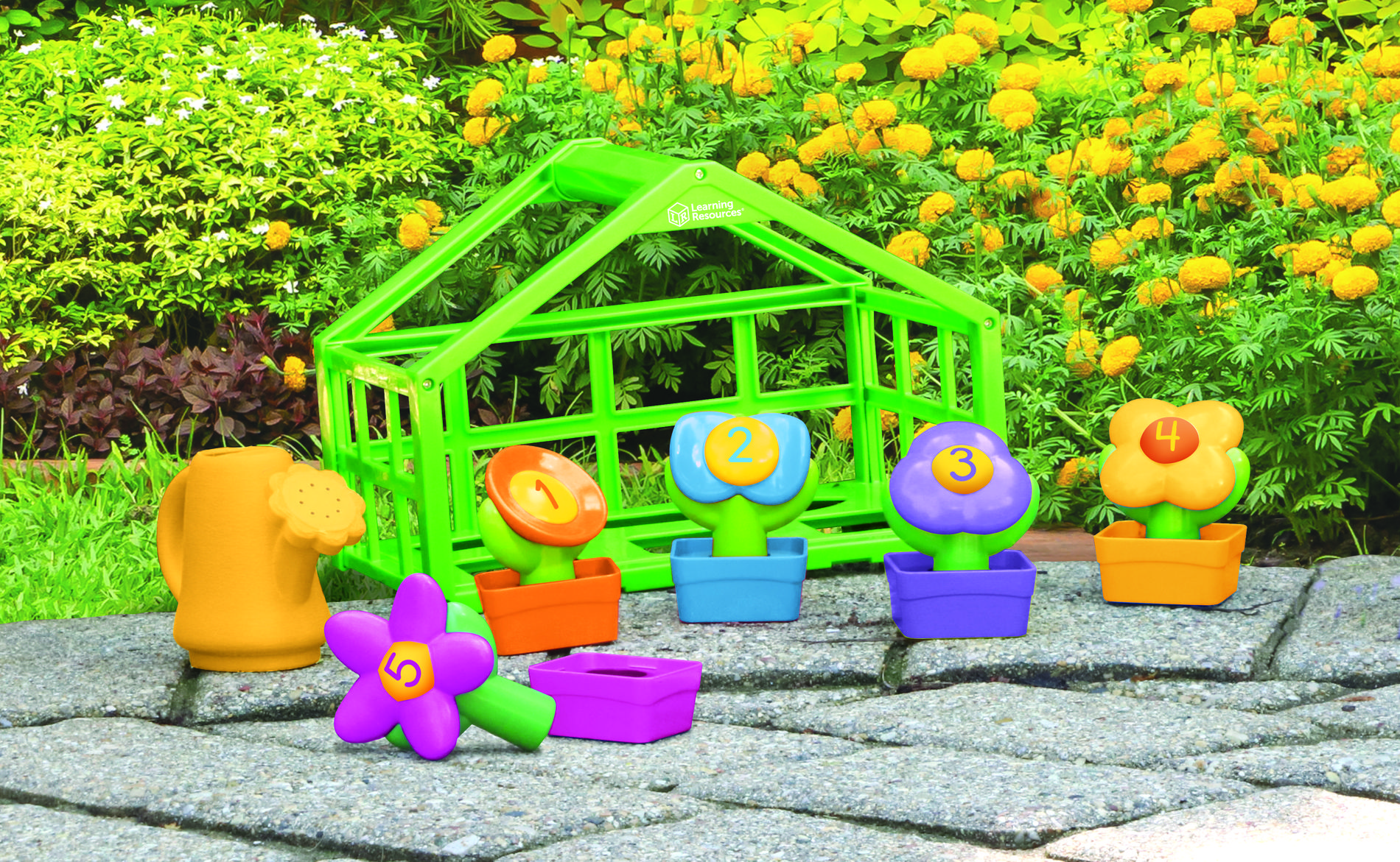 Growing Greenhouse Colour & Number Playset