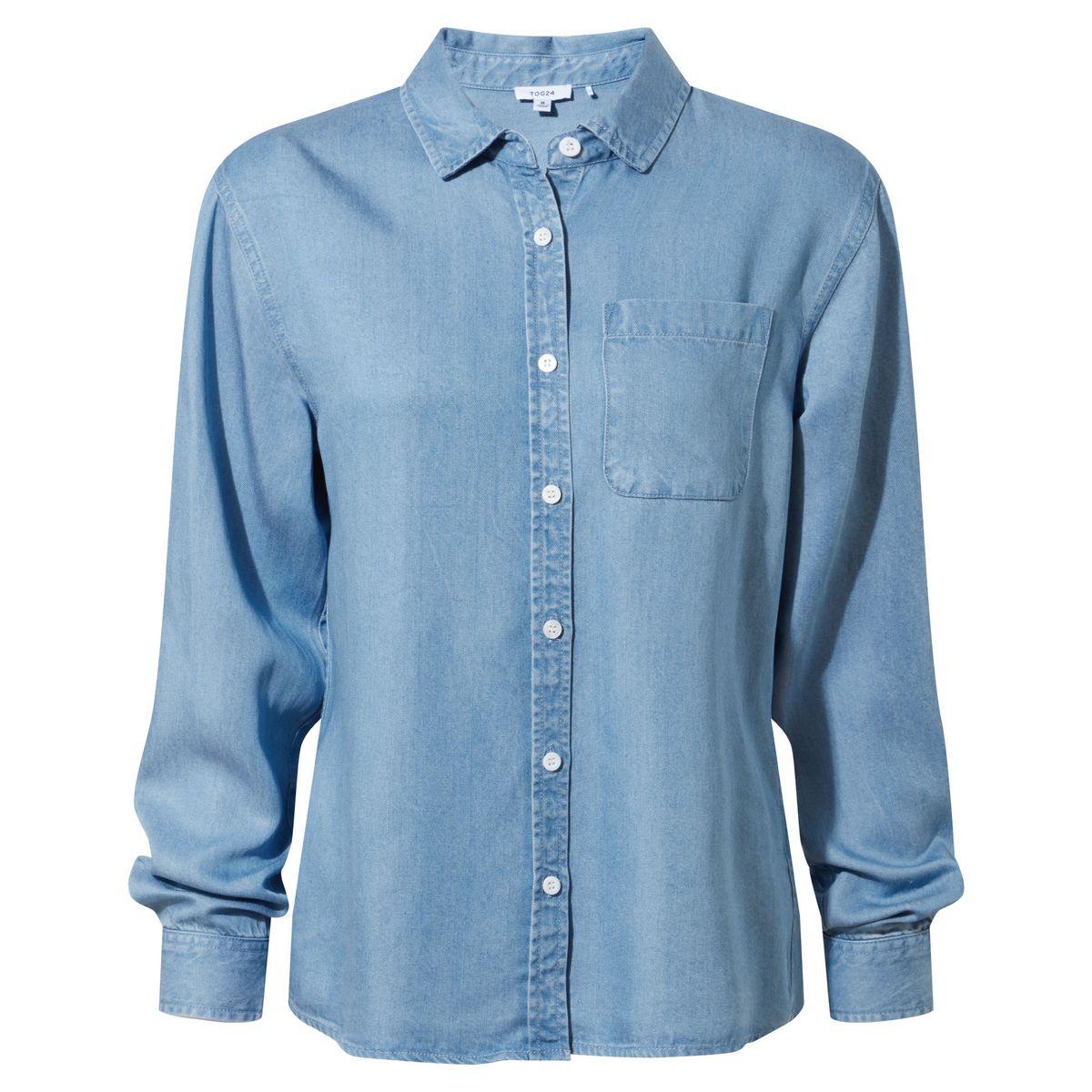 Casey Women's Shirt Long Sleeve - Faded Indigo
