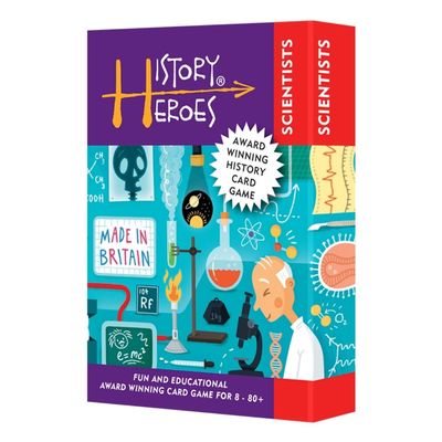 History Heroes: SCIENTISTS card game