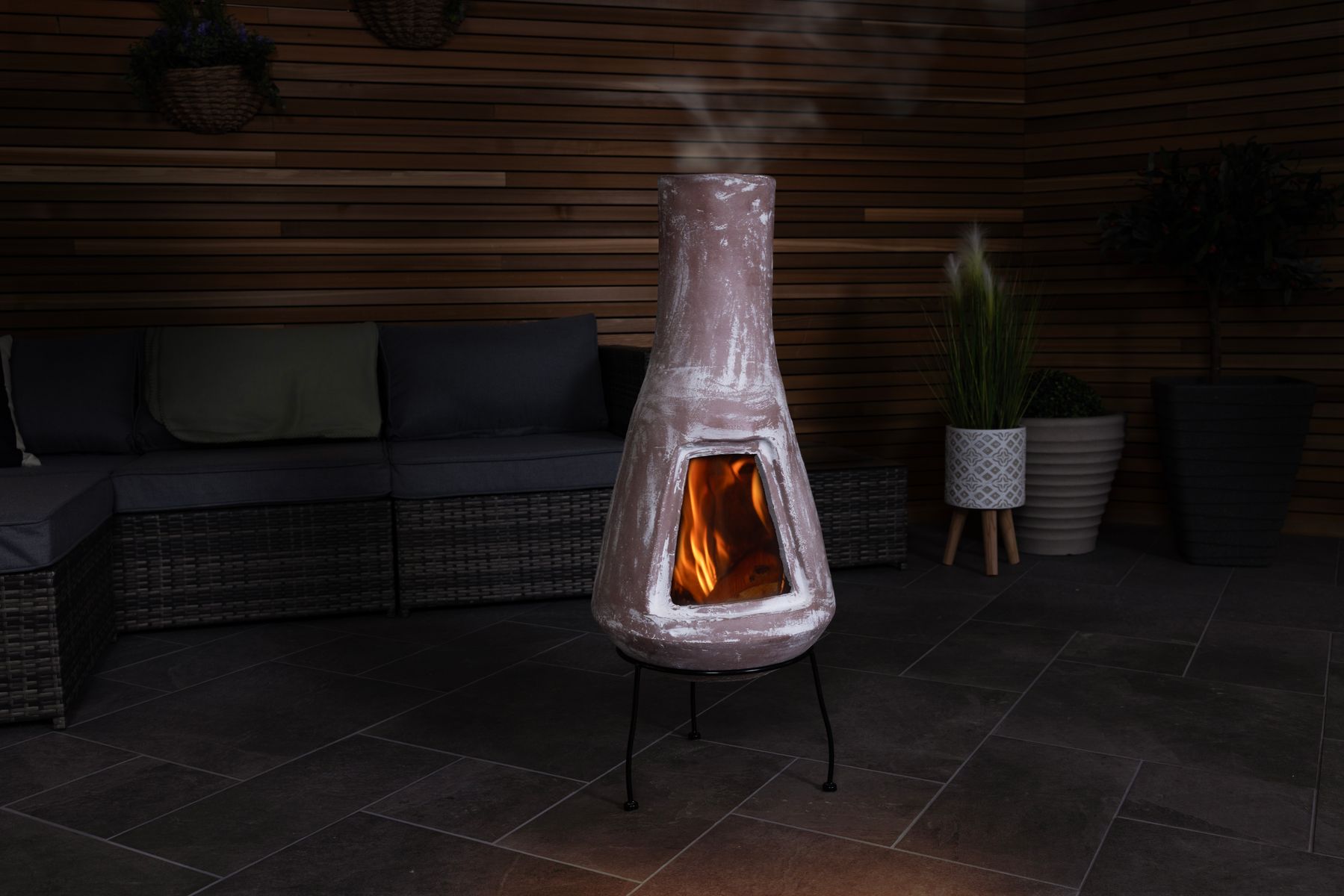 SNUG Large Barcelona Clay Chiminea