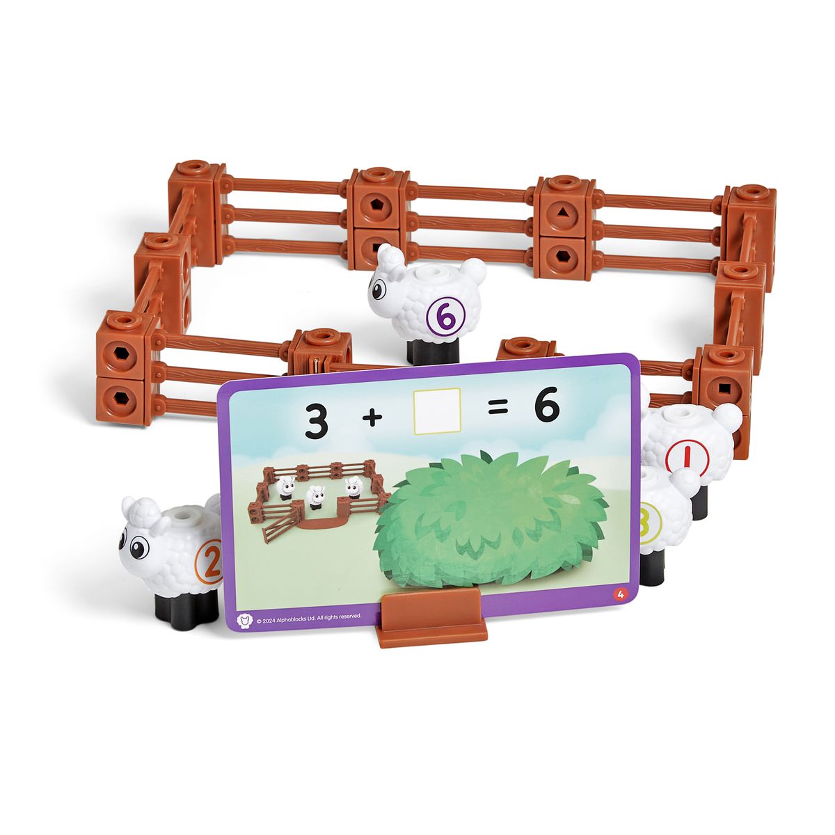 MathLink® Cubes Activity Set Numberblocks Sheep Farm