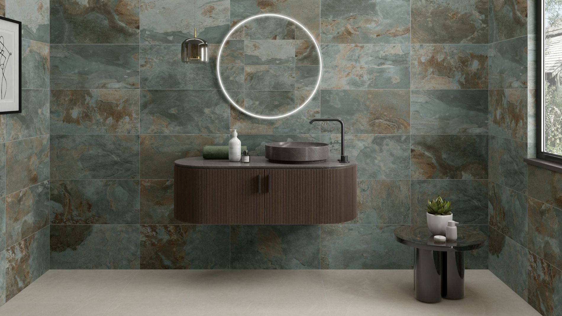 Suggested Header 2000px Porcelain Superstore, Strata Green Tile, £33, 8823506.jpg