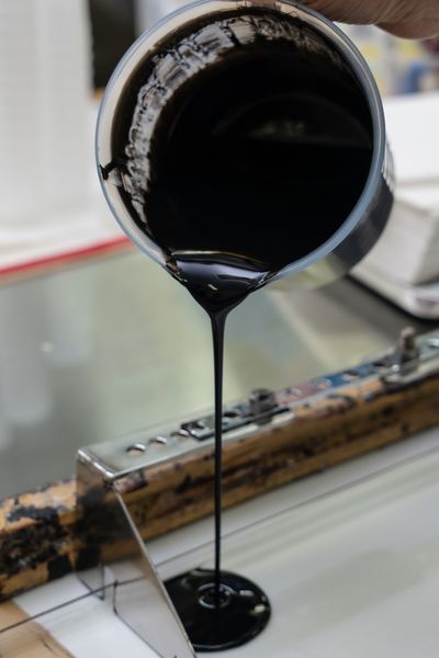 Ultrafabrics research lab testing with bio-based ingredients