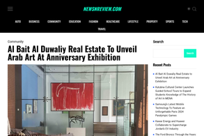 Screencapture of NewsnReview