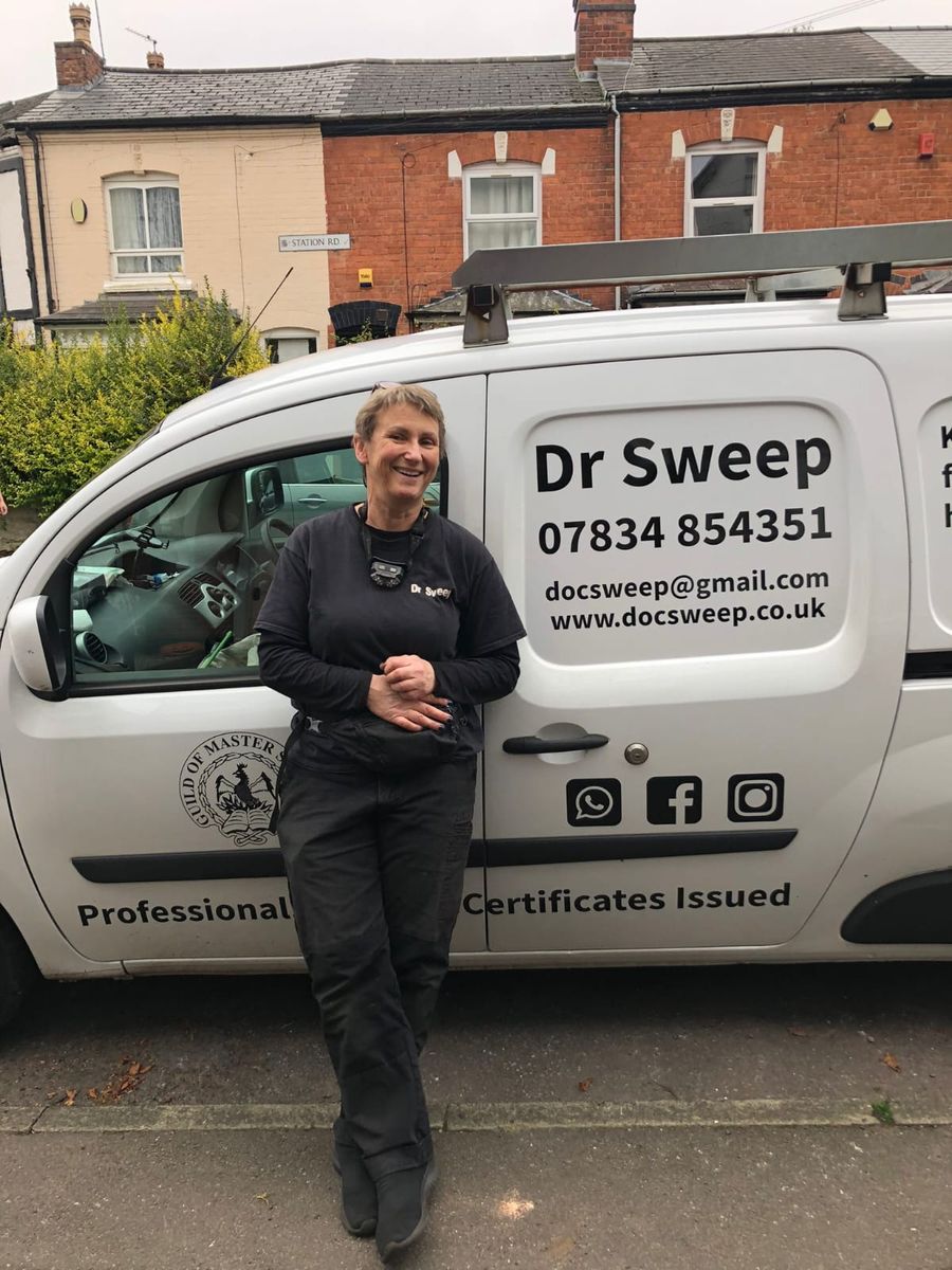 Dr Nicki Harvey, aka Dr Sweep.