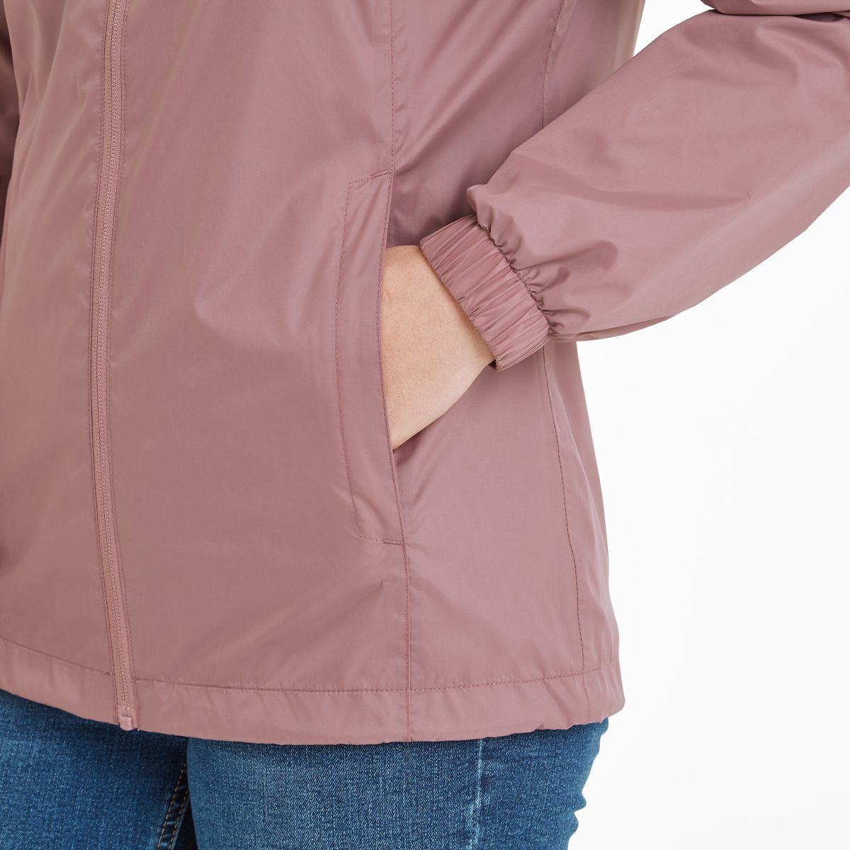 Craven Women's Waterproof Packaway Jacket - Mauve