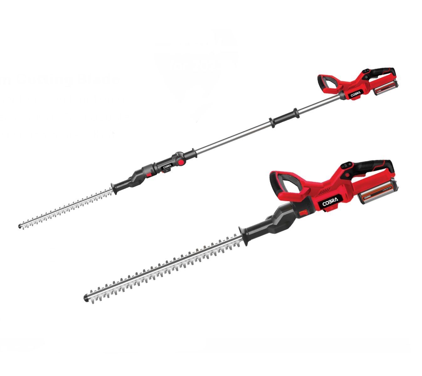 HT50LRH24V 2-in-1 Hedgetrimmer