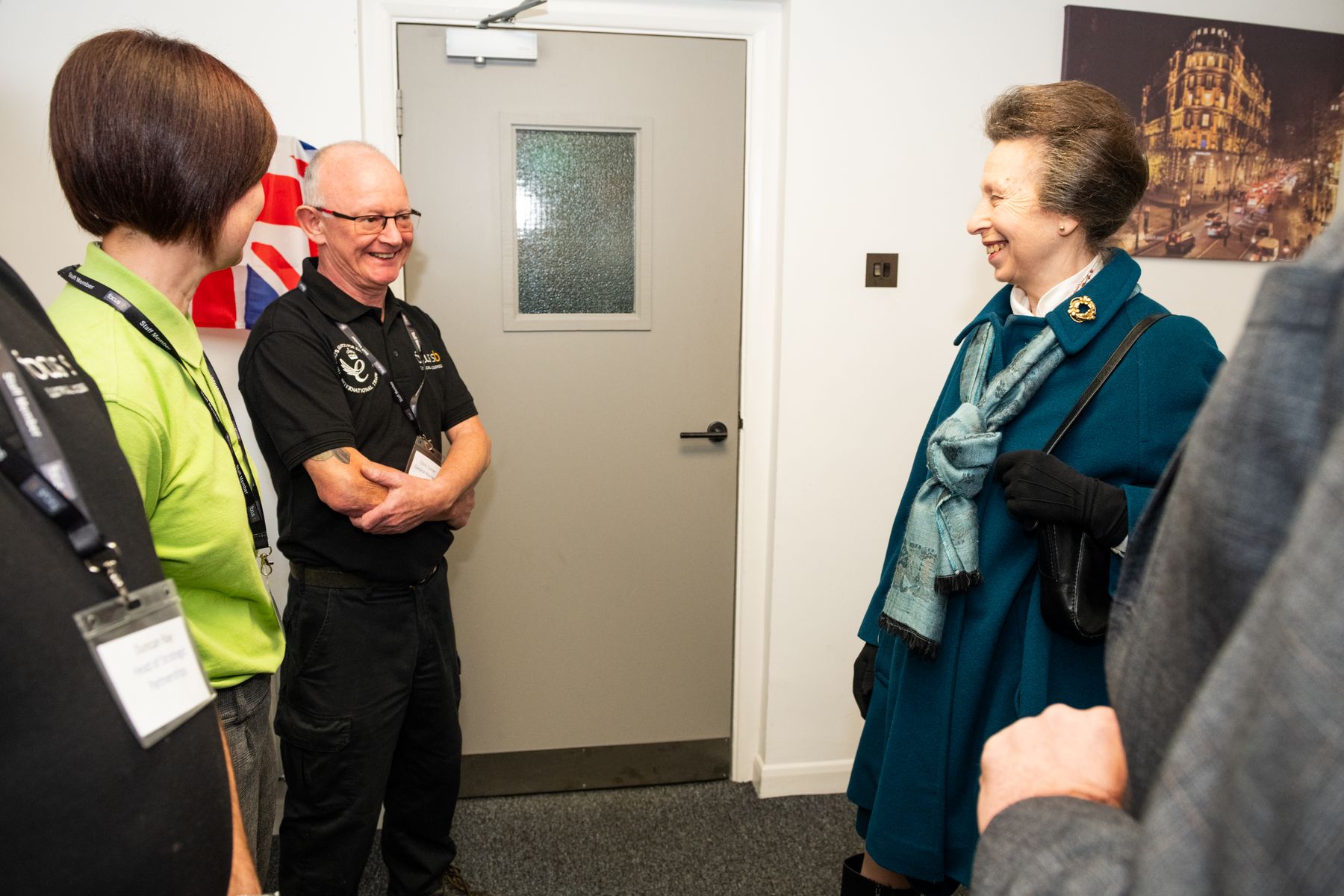 Focus SB General Manager Mr Chris Turner meets HRH The Princess Royal