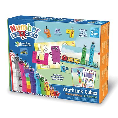 MathLink® Cubes Numberblocks 1-10 Activity Set