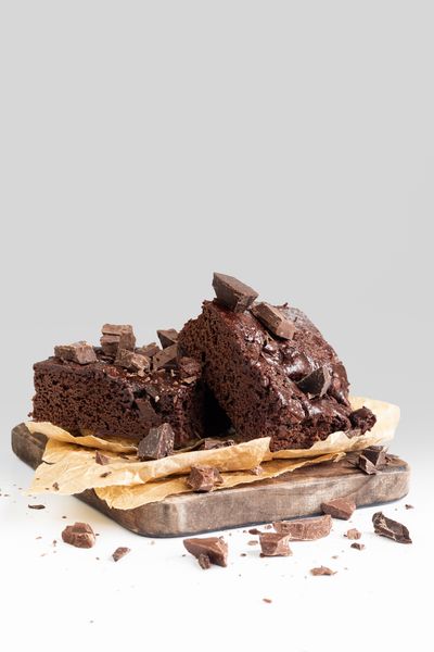 Chef Danielle's decadent Vegan Chocolate Brownies 