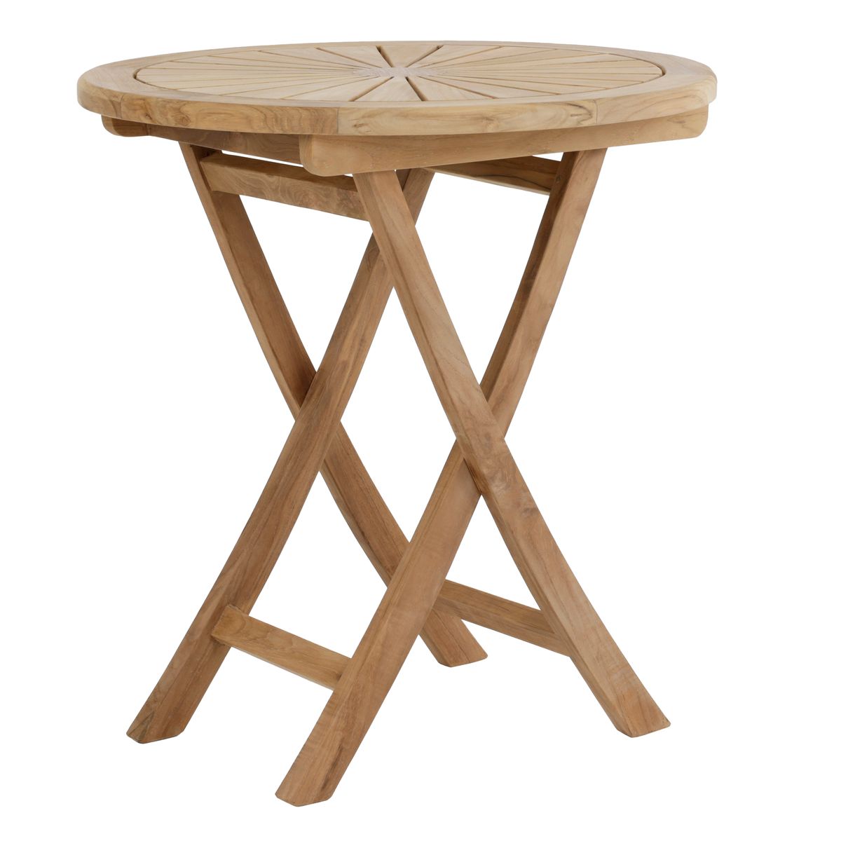 Teak Round Bistro Table