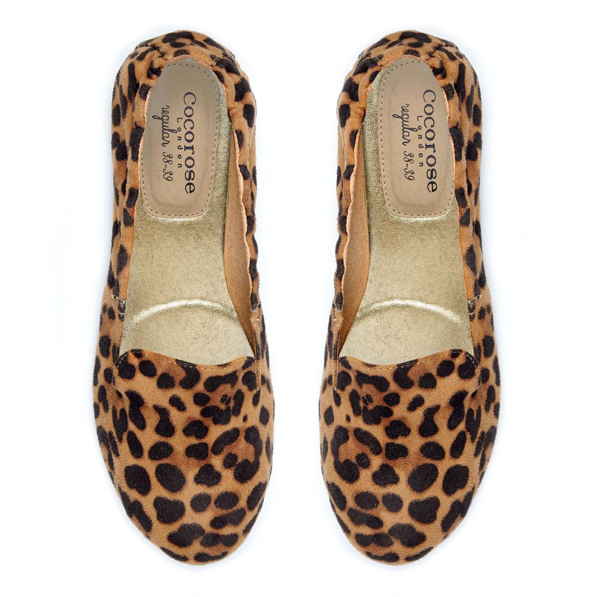 Carnaby Leopard flats from Cocorose London