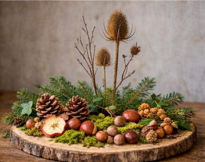 Rustic winter centerpiece creation steps.png