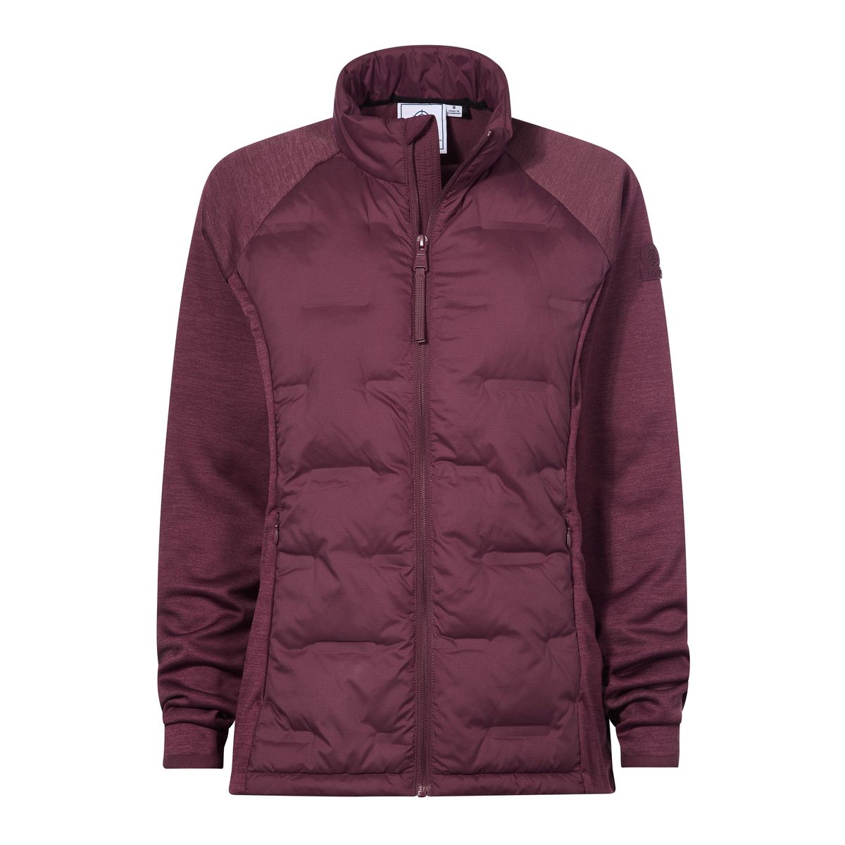 Arna Women's Lightweight Insulated Hybrid Jacket - Raspberry