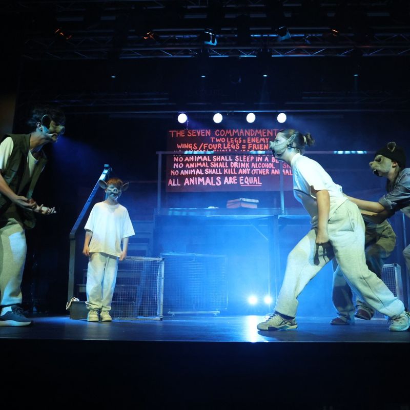 Warminster School Animal Farm Pupil Production