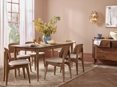 Byron Extending Table in Muted Oak