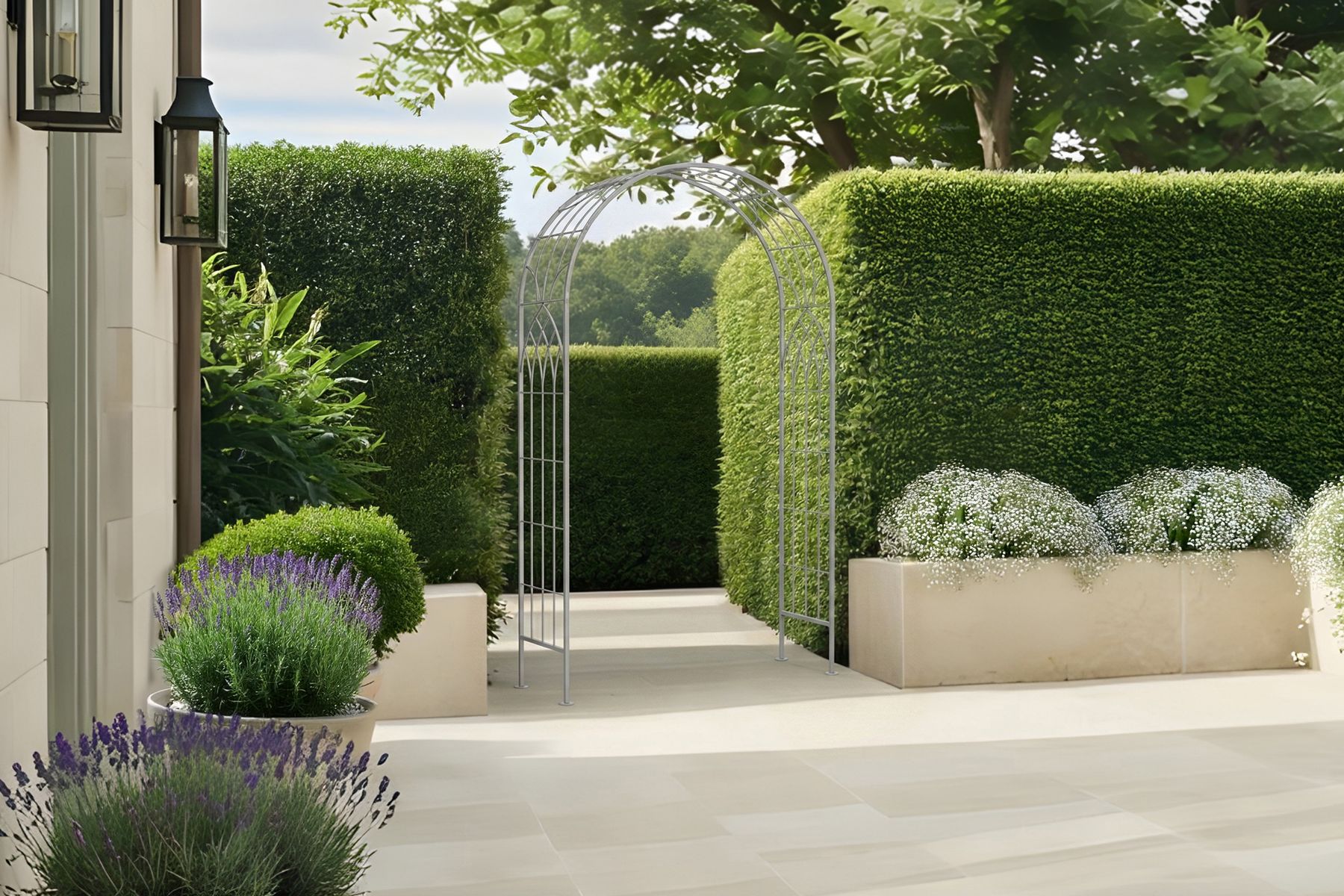 Wrought Iron Arch