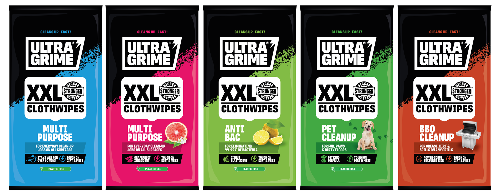 UltraGrime Clothwipes 