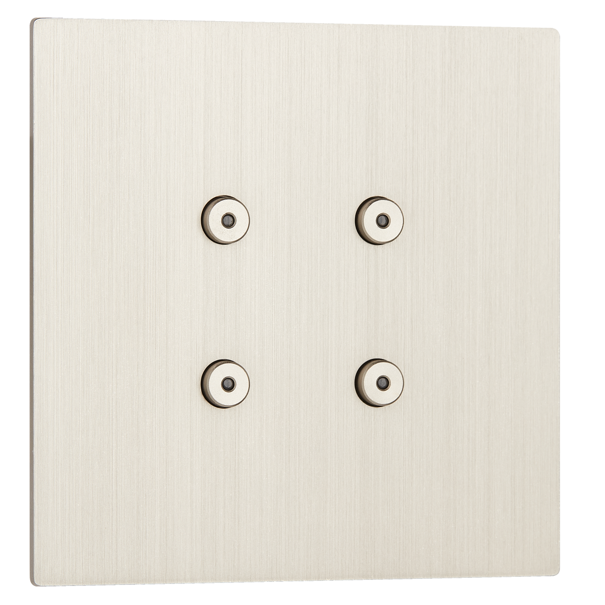 4G low-voltage keypad switch with LED, Roma finish