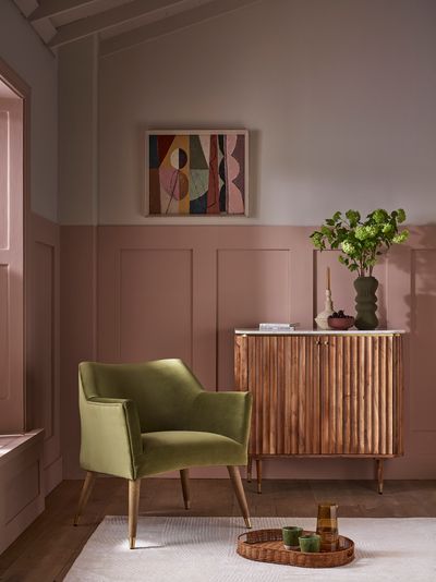 Astoria Armchair in Apple Green Velvet