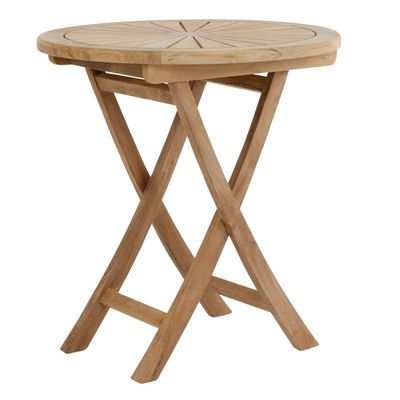 Teak Round Bistro Table