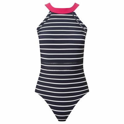 Ashleigh Women's Swimsuits - Dark Indigo Stripe