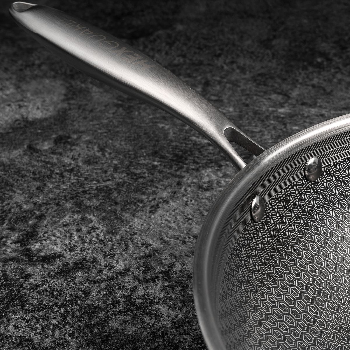 HexGuard 30cm Wok with Helper Handle
