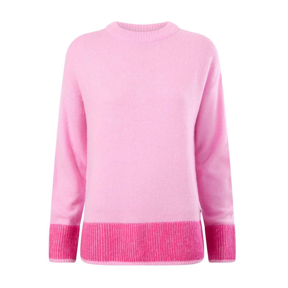 Odette Womens Soft Touch Knit Jumper - Sandy Pink