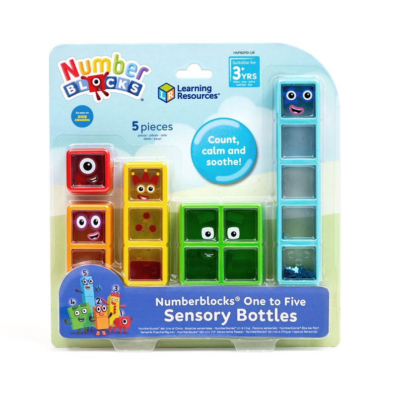 Numberblocks® One to Five Sensory Bottles
