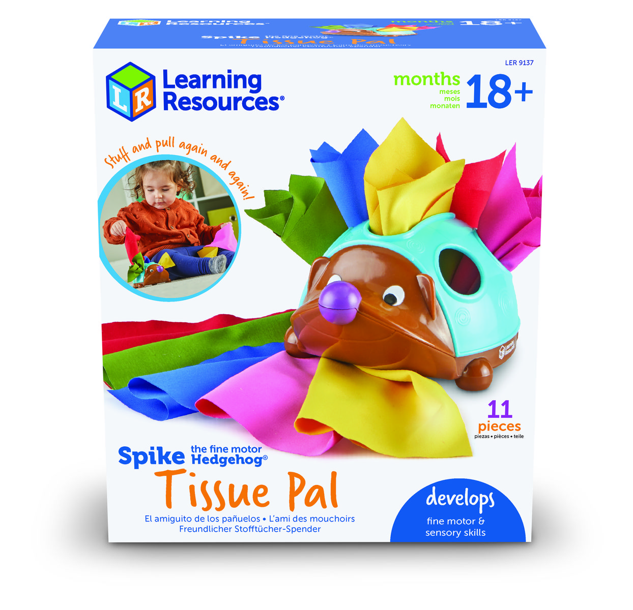 Spike The Fine Motor Hedgehog® Tissue Pal™